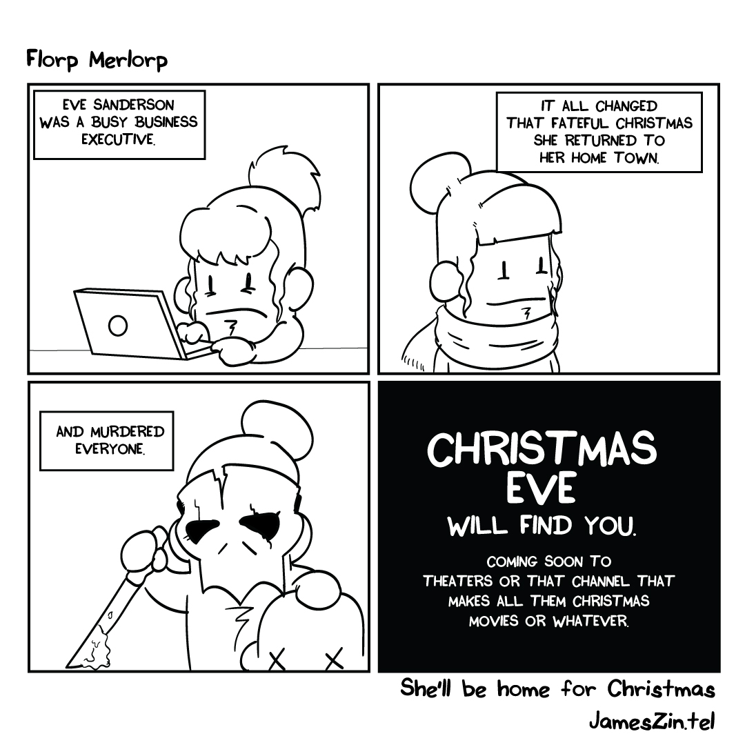 christmas eve cartoon