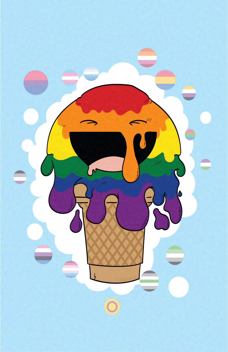 Pride Scream Cone