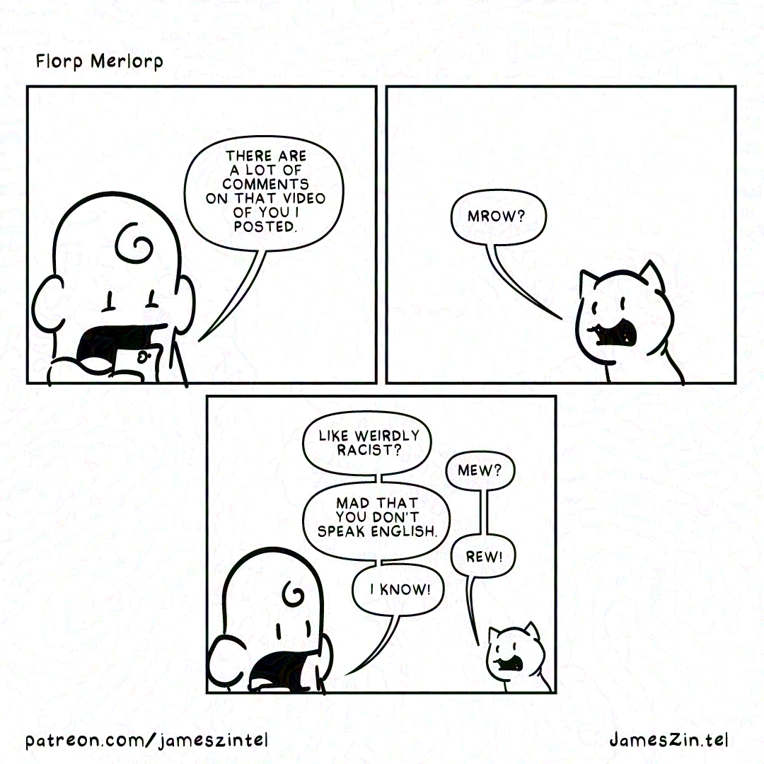 comments section cartoon