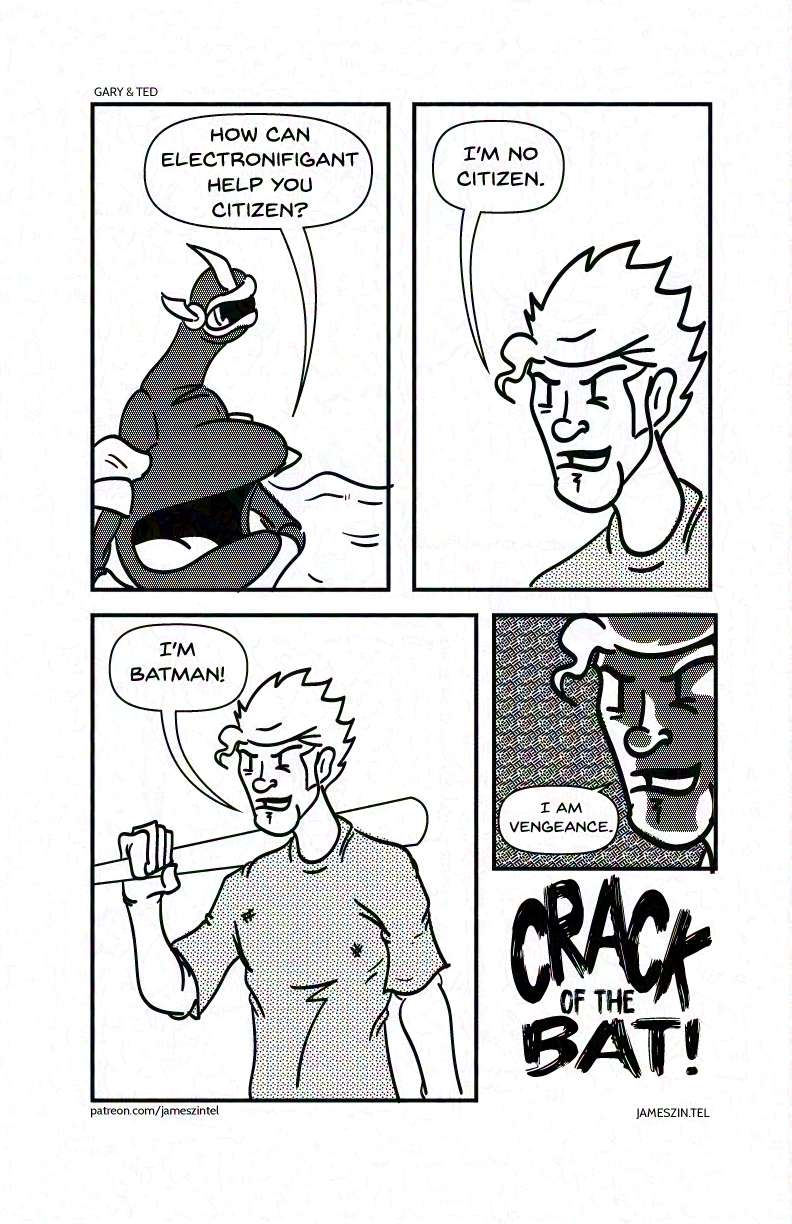 bat comma man