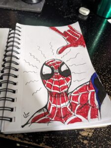 Spider-man sketch
