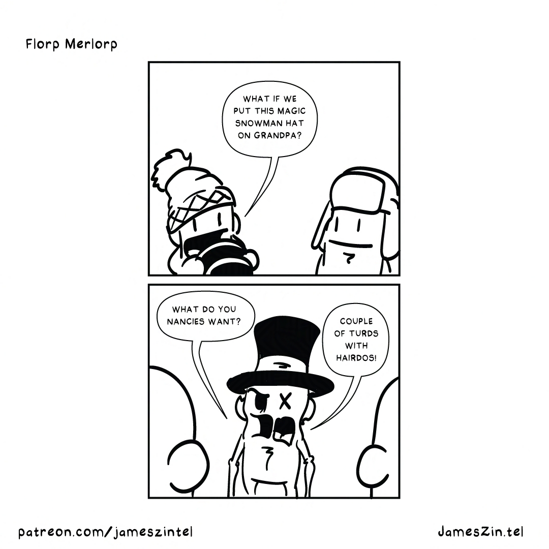 Magic hat cartoon