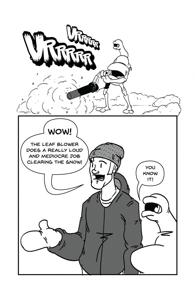 snow blow